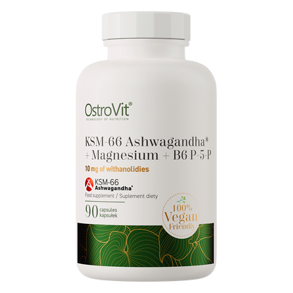 KSM-66 Ashwagandha® + Magnésium + B6 P-5-P