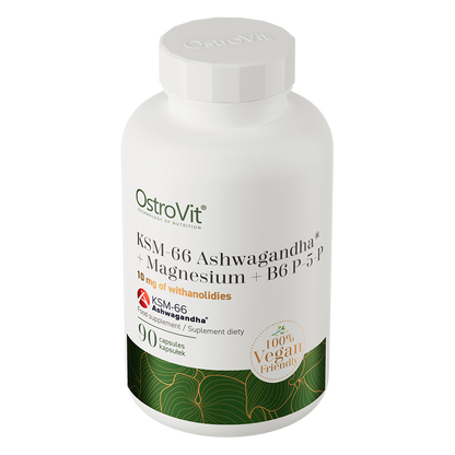 KSM-66 Ashwagandha® + Magnésium + B6 P-5-P