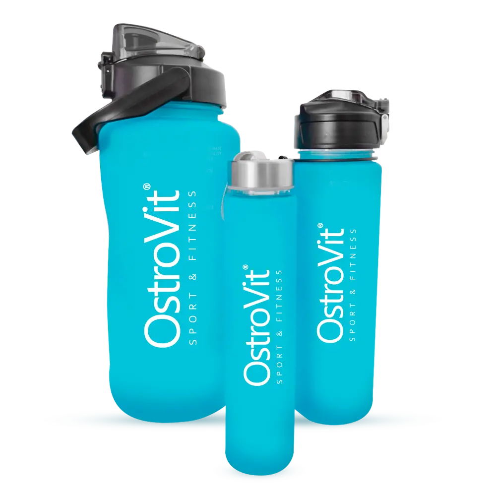 Gourde 2000ml + 900ml + 500ml,   19.99,  Bleu,  OstroVit,  Active Life