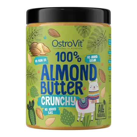 Beurre d'Amandes Naturel,   23.99,  1-kg-Croquant,  OstroVit,  Active Life