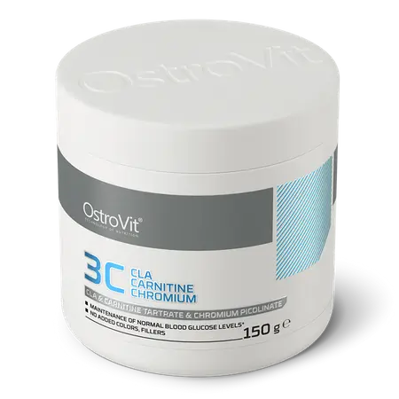 3C CLA L-Carnitine Chrome - 150 g,   14.99,  150-g-Limonade-à-la-framboise-et-à-la-menthe,  OstroVit,  Active Life