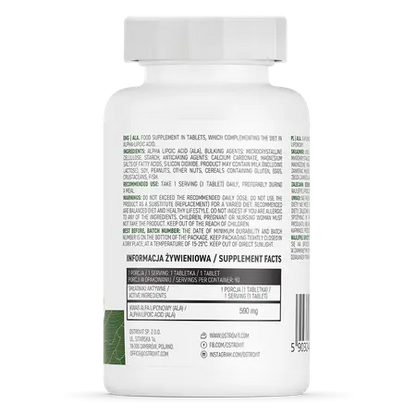 Acide Alpha-Lipoïque 590mg,   ,  ,  OstroVit,  Active Life