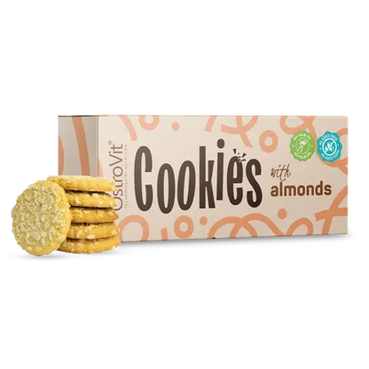 Cookies sans sucre 128g,   3.99,  128-g-Amandes,  OstroVit,  Active Life