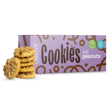 Cookies sans sucre 128g,   3.99,  128-g-Cacahuètes,  OstroVit,  Active Life