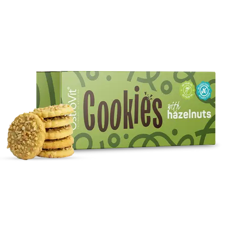 Cookies sans sucre 128g,   3.99,  128-g-Noisettes,  OstroVit,  Active Life