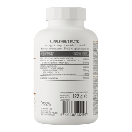 CLA + Thé vert + L-Carnitine