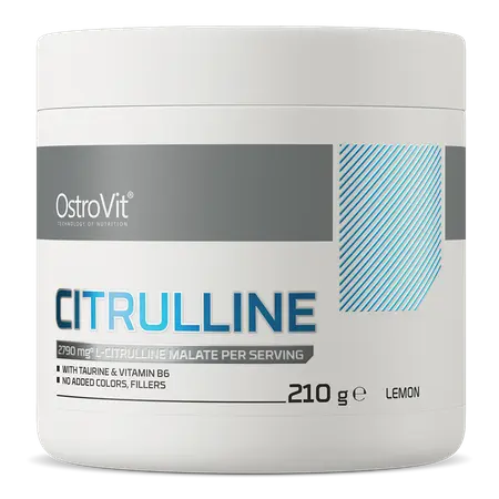 Citrulline en poudre,   18.90,  210-g-Citron,  OstroVit,  Active Life