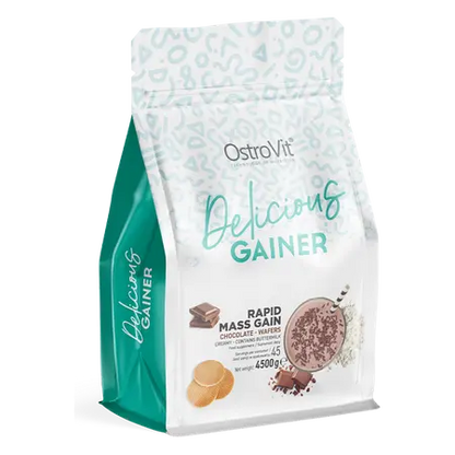 Delicious Gainer,   54.99,  4500-g-Gaufrettes-au-Chocolat,  OstroVit,  Active Life