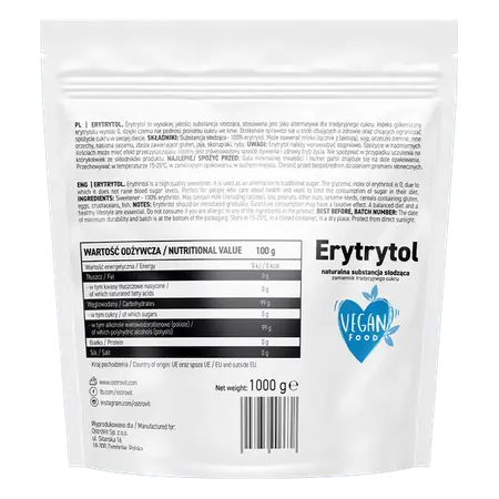 Erythritol 1kg,   ,  ,  OstroVit,  Active Life