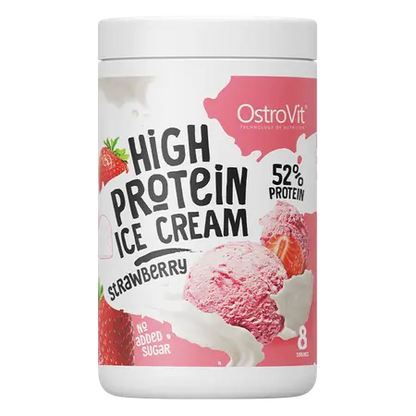 High Protein Ice-Cream 400g,   16.99,  400-g-Fraise,  OstroVit,  Active Life