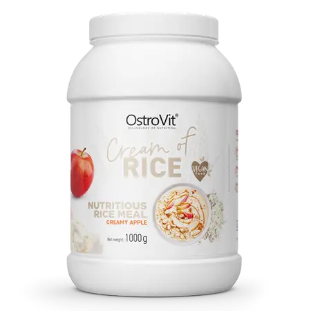 Crème de riz,   12.90,  Pomme-crème-1000-g,  OstroVit,  Active Life