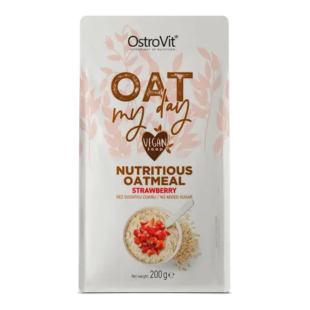 Oat my day,   2.99,  200-g-Fraise,  OstroVit,  Active Life