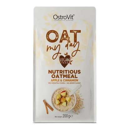 Oat my day,   2.99,  200-g-Pomme-et-Cannelle,  OstroVit,  Active Life