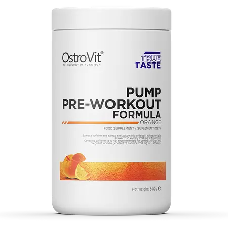 Pump Pre-Workout,   34.99,  500-g-Orange,  OstroVit,  Active Life