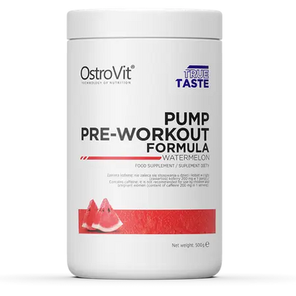 Pump Pre-Workout,   34.99,  500-g-Pastèque,  OstroVit,  Active Life