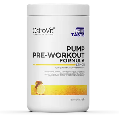 Pump Pre-Workout,   34.99,  500-g-Citron,  OstroVit,  Active Life