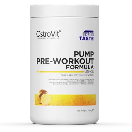 Pump Pre-Workout,   34.99,  500-g-Citron,  OstroVit,  Active Life