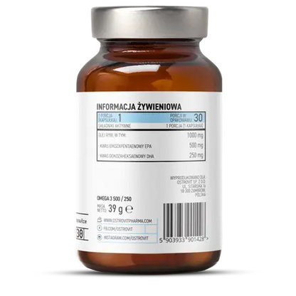 Oméga 3 500EPA / 250DHA,   ,  ,  OstroVit Pharma,  Active Life