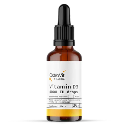 Vitamine D3 4000 IU en gouttes 30ml.,   ,  ,  OstroVit,  Active Life