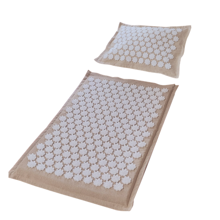 Tapis et coussin d'acupression