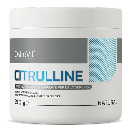 Citrulline en poudre,   18.90,  210-g-Naturel,  OstroVit,  Active Life