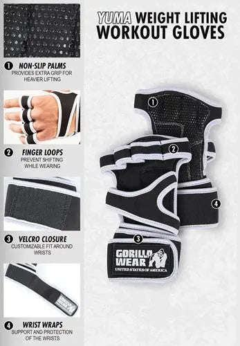 Gants Yuma,   ,  ,  Gorilla Wear,  Active Life