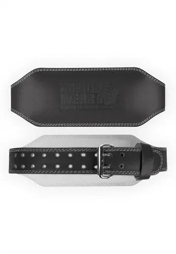 Ceinture de force en cuir 6 inch,   54.99,  2XL-3XL-Noir,  Gorilla Wear,  Active Life