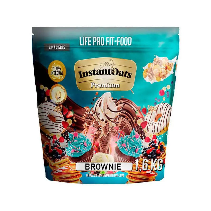 Farine d'Avoine Instant,   8.99,  1.6-kg-BROWNIE,  LifePro,  Active Life