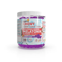 Melatonine gummies à liberation prolongee