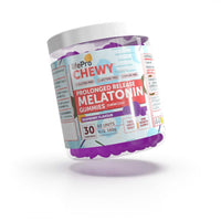 Melatonine gummies à liberation prolongee