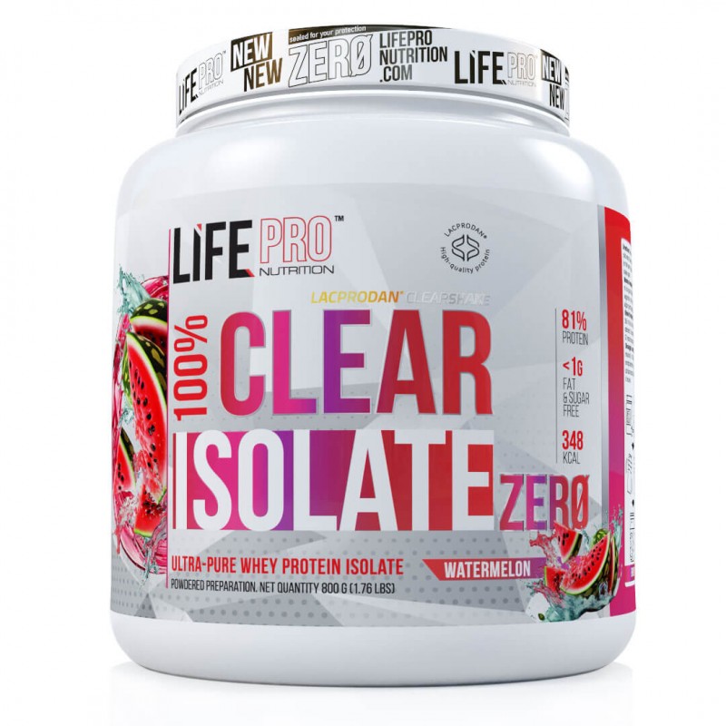 Clear Isolate Zero 800g,   39.90,  800-g-WATERMELON,  LifePro,  Active Life