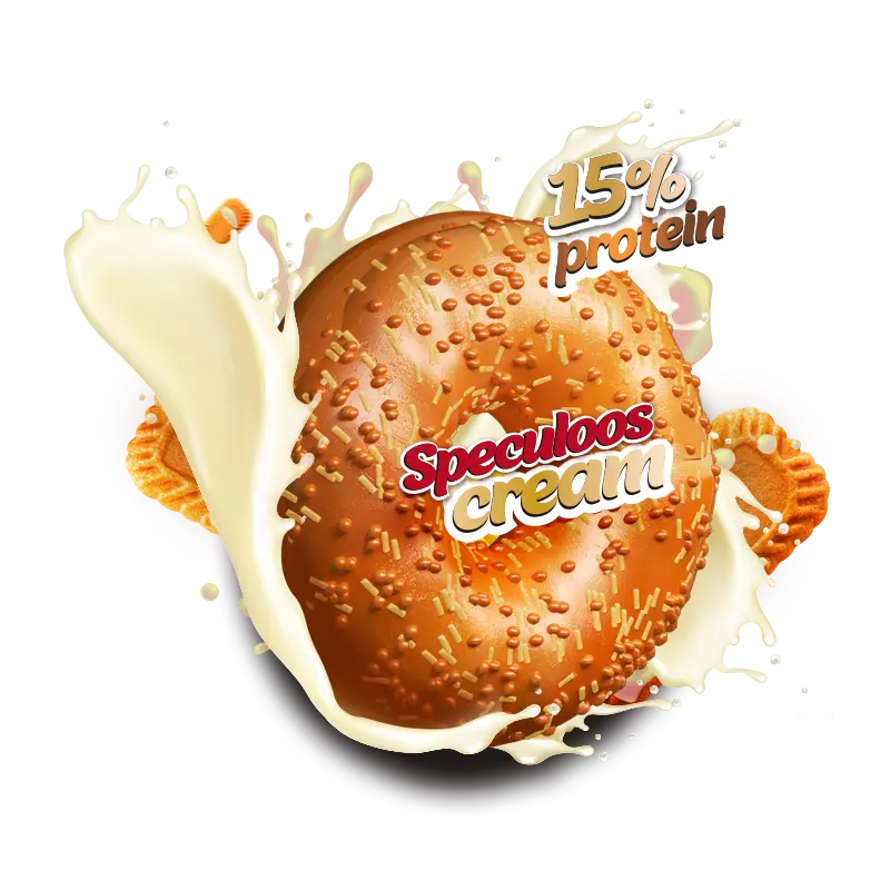 Bagels Protéinés,   2.49,  70-g-SPECULOOS-CREAM,  LifePro,  Active Life