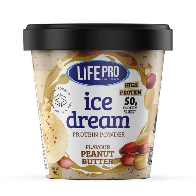 Ice Dream,   5.99,  90-g-PEANUT-BUTTER,  LifePro,  Active Life