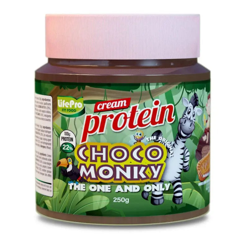 Pâtés à tartiner protéinée,   8.90,  250-g-Choco-Monky,  LifePro,  Active Life