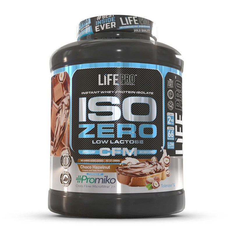 Whey Isolate Zero,   81.90,  2000-g-CHOCOLATE-HAZELNUT,  LifePro,  Active Life