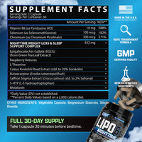 Lipo-6 Black Nighttime