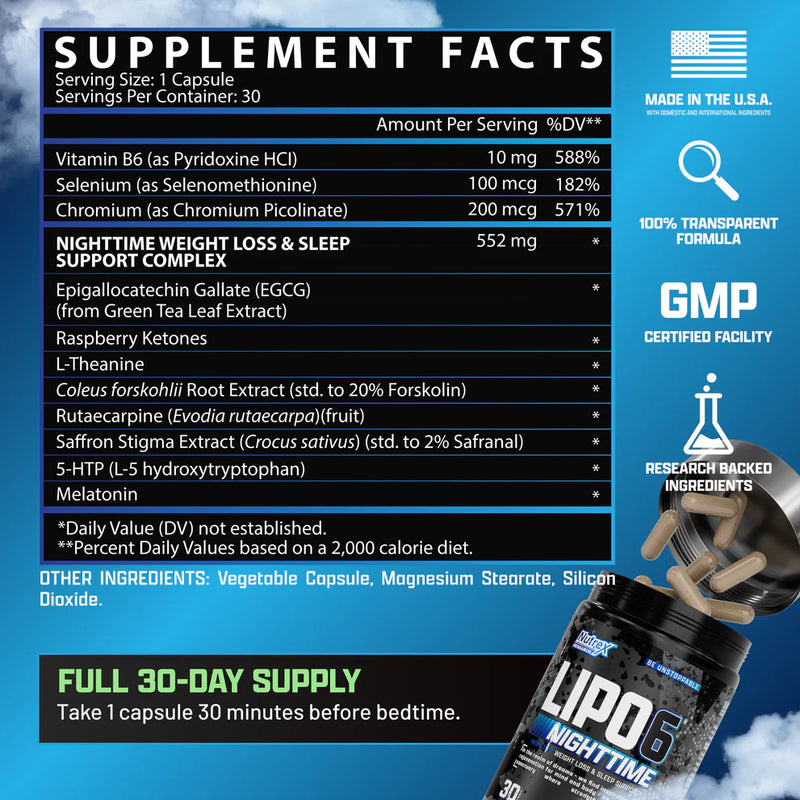Lipo-6 Black Nighttime