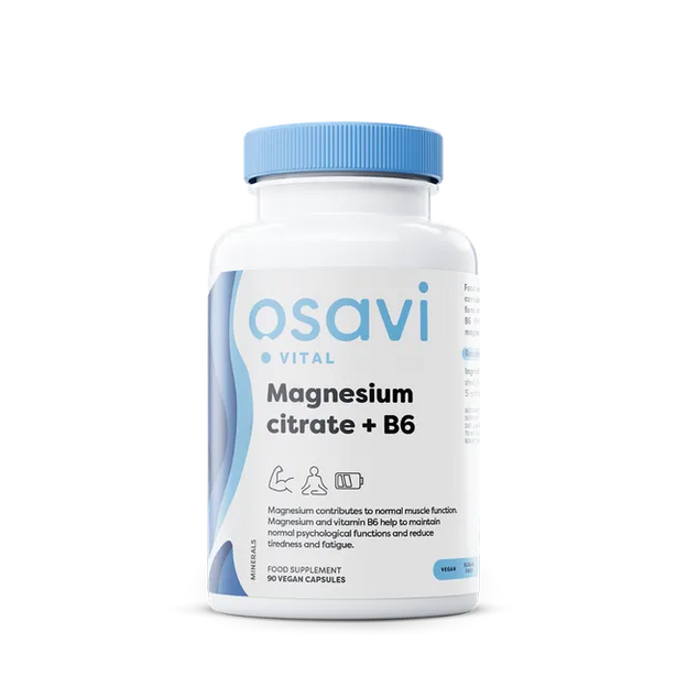 Magnesium citrate + B6, 375 mg + 4,2 mg