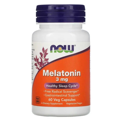 Melatonin 3 mg,   ,  ,  Now Foods,  Active Life