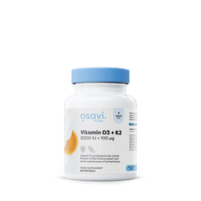 Vitamin D3 + K2, 2000 IU + 100 μg