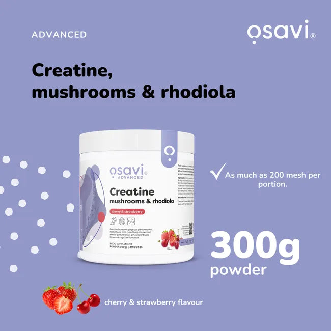 Creatine Mushrooms & Rhodiola