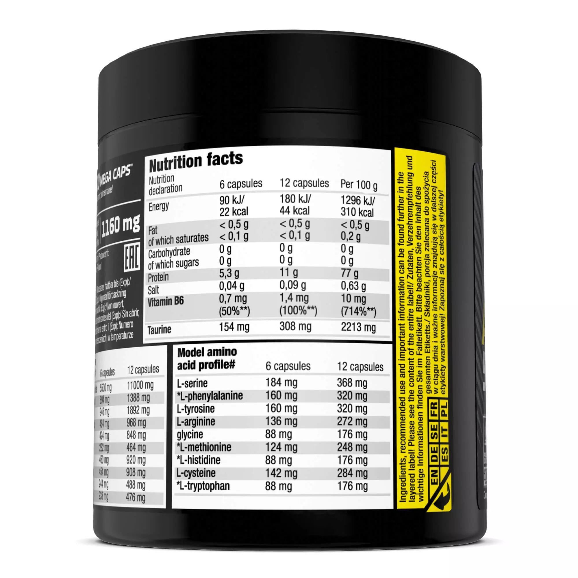 Anabolic Amino 5500 Mega Caps®