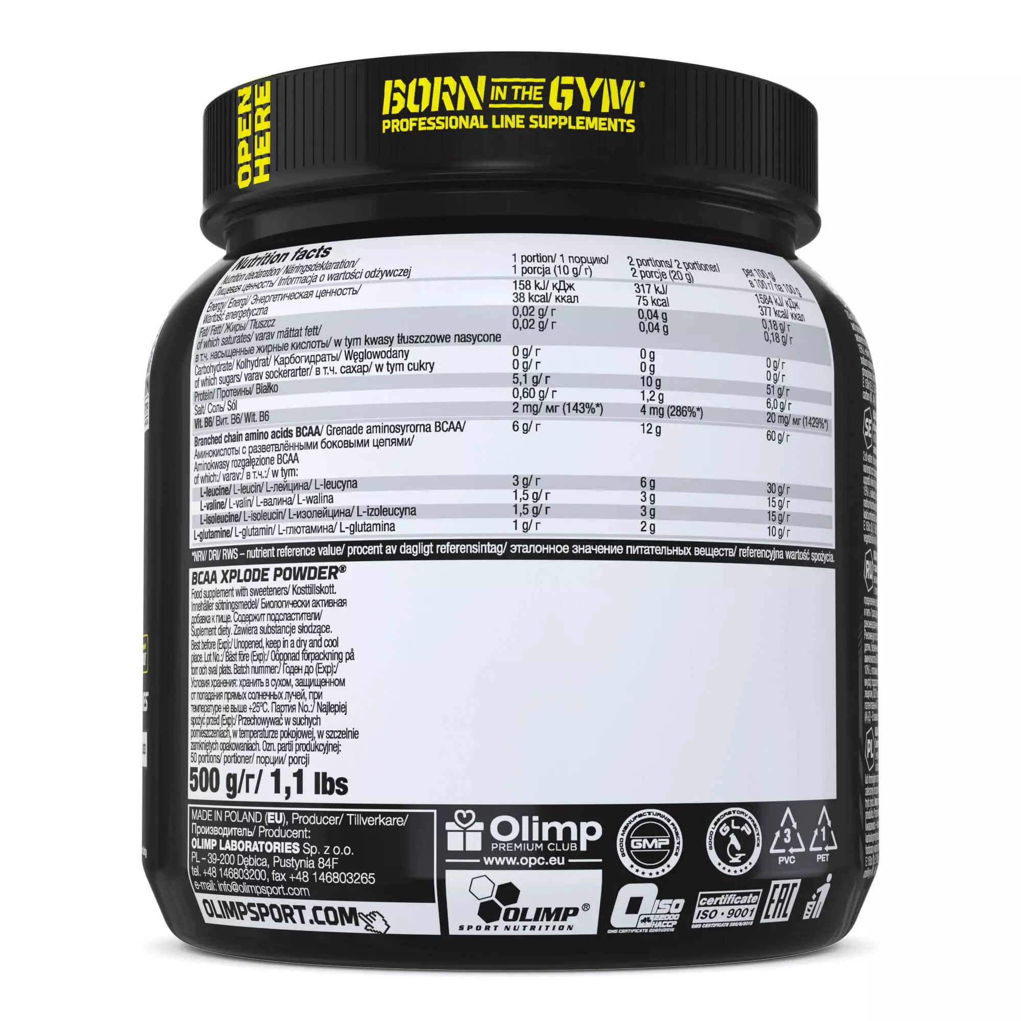 BCAA Xplode Powder