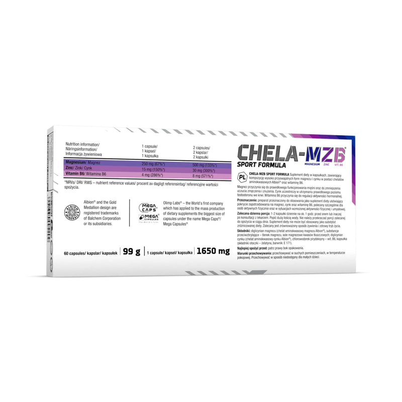 Chela-MZB Sport Formula Mega Caps®