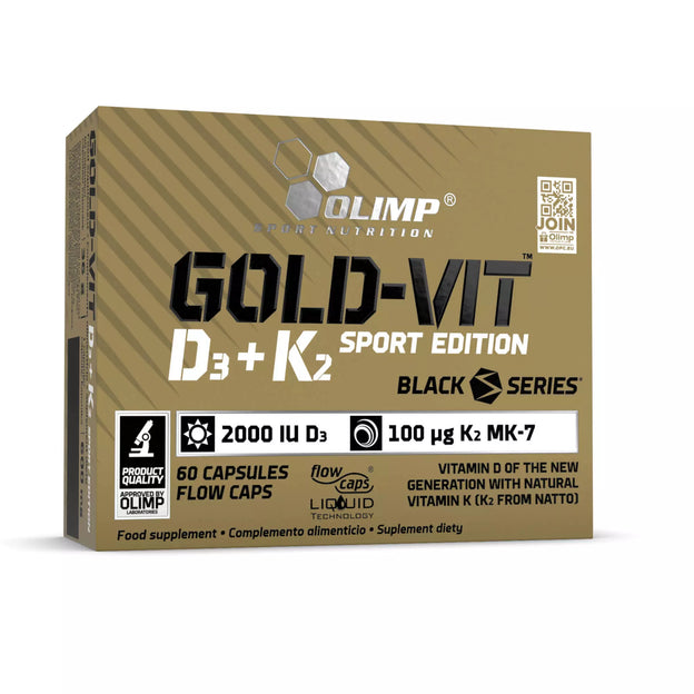 Gold-Vit® D3+K2 Sport Edition