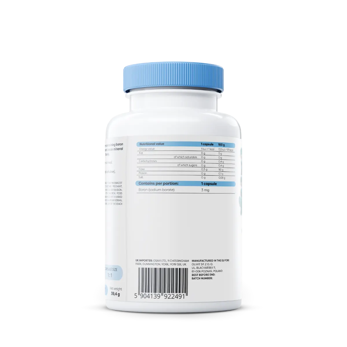 Boron, 3 mg