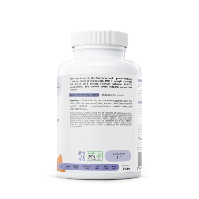 NAC Detox, Selenium & Molybdenum