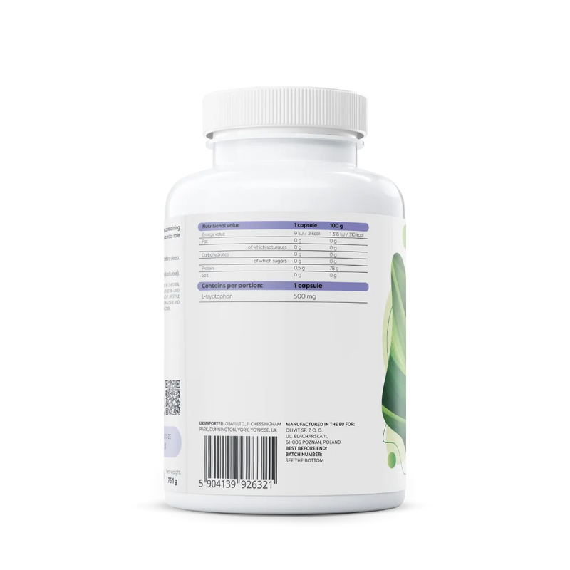 L-tryptophan 500 mg