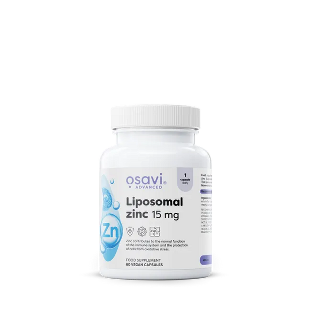 Liposomal zinc 15 mg