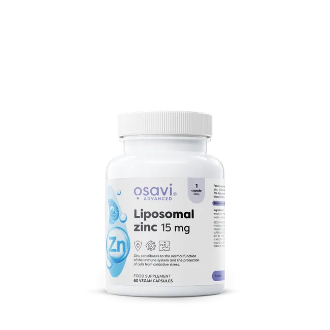Liposomal zinc 15 mg